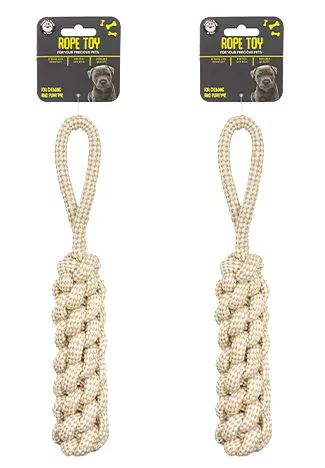 DOG NATURAL LARGE ROPE TOY