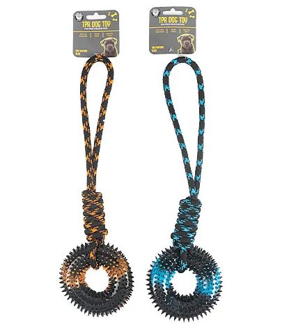 TPR SPIKE RING WITH ROPE
