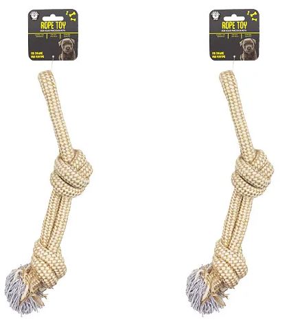 DOG NATURAL ROPE MEDIUM TOY