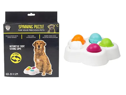 Puzzle Game for Dogs - Spinning