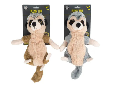 Plush Meerkat toy with squeaker