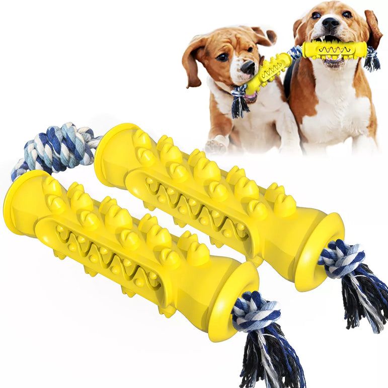 Chew toy with cotton rope