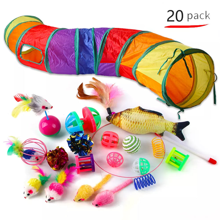 Cat toy pack 20 pieces