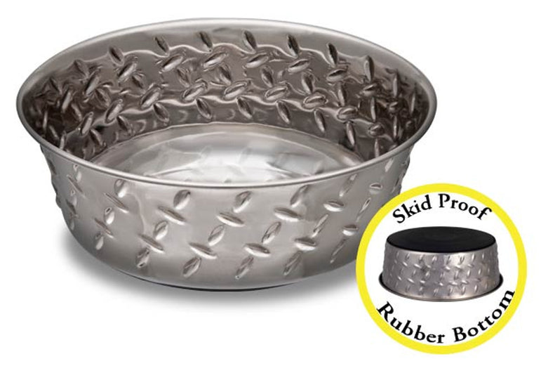 Diamond Plated Bowls 5 Sizes