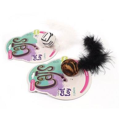 Ball w/Tail Cat Toy PET-706