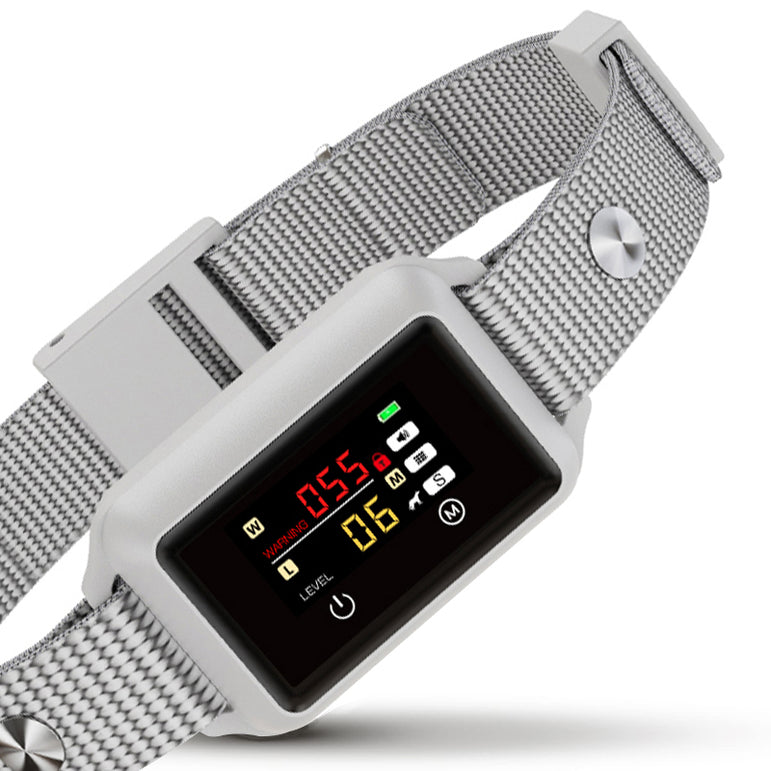 PAA Bark Collar with Colour LCD rechargable