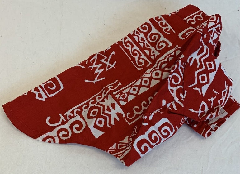 Dogs Togs Funky Bali shirt Red