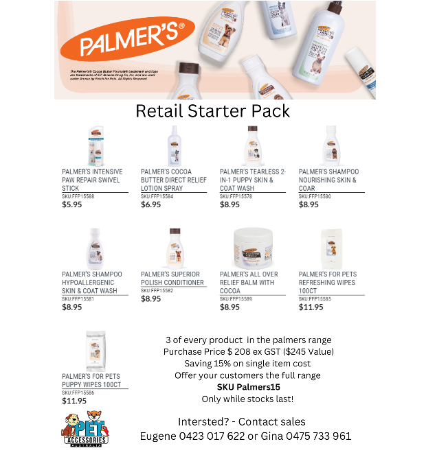 Palmers Retail Starter Pack