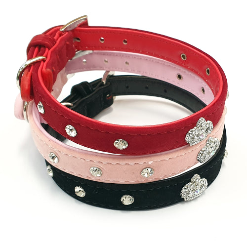 LW Fashion Crown Dog Collar (S/M)