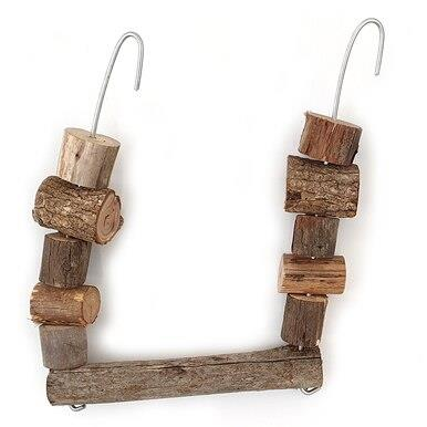 PAB223 Bush Tucka Natural Wood Swing bird toys