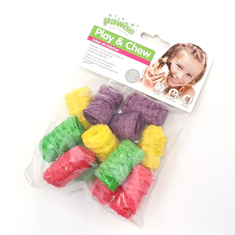 Pawise Play & Chew Small Rice Pops - 25g