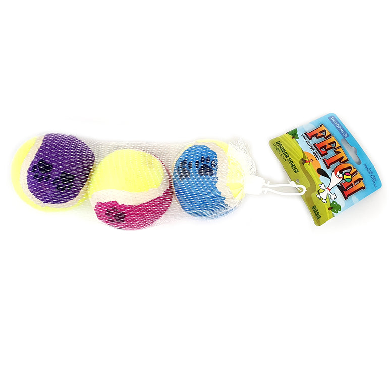 Fetch Dog Toy Tennis Ball - 3 Pack PET-471