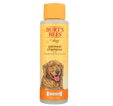 Burts Bees Oatmeal Dog Shampoo with Colloidal Oat Flour and Honey, 16 Ounces