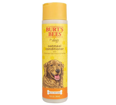 Burts Bees Oatmeal Dog Conditioner with Colloidal Oat Flour and Honey, 10 Ounces