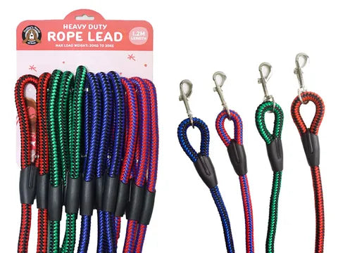 Large Heavy Duty Rope Dog Lead