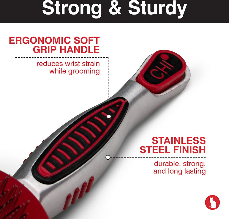 Chi Cat Self Cleaning Slicker Brush
