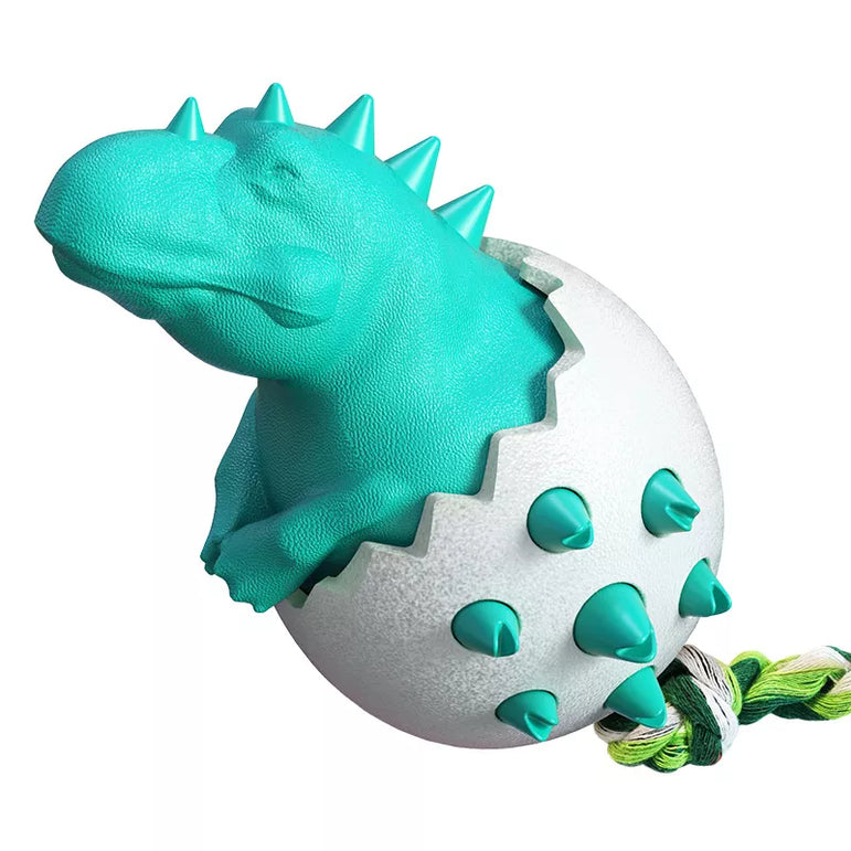 Durable Dinosaur rubber chew toy