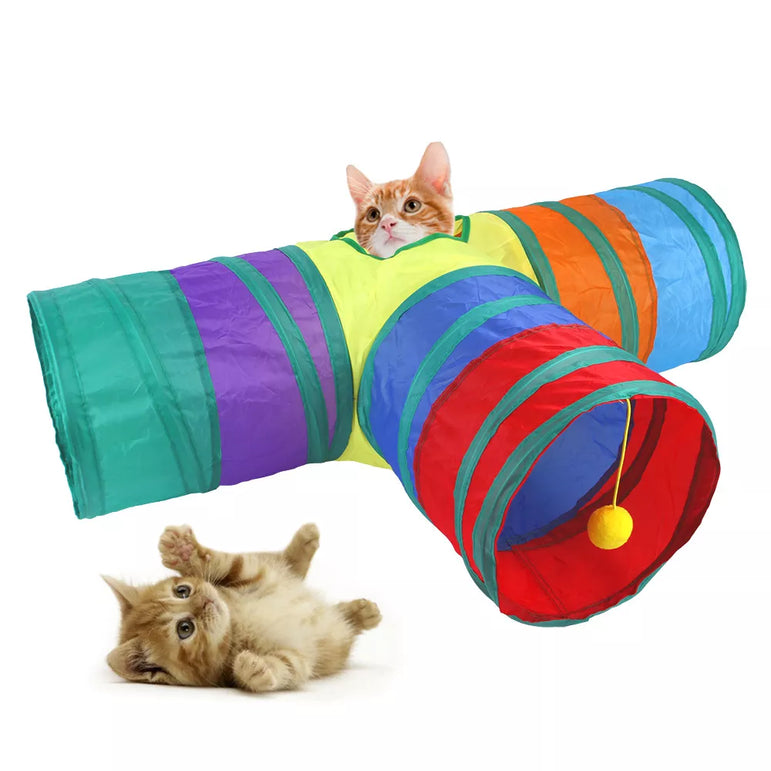 T-shaped cat tunnel