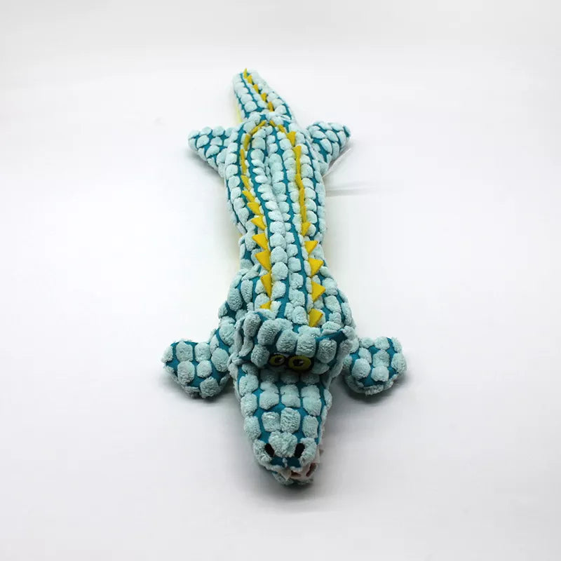 Plush Crocodile chew toy