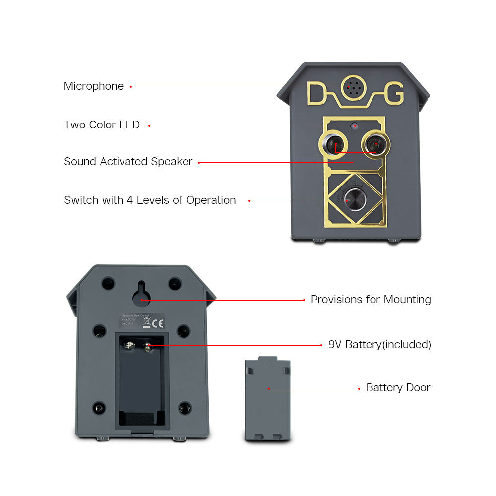 PAA Bark Control Electronic Bark Box