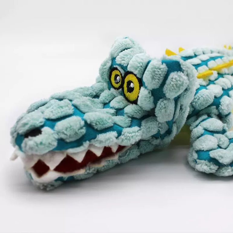 Plush Crocodile chew toy