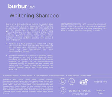BURBURPRO SHAMPOO WHITENING 4000 ML