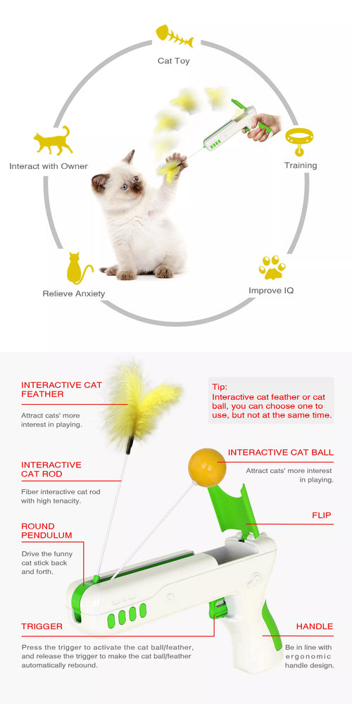 Novelty Cat teaser toy