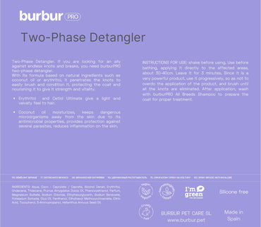 BURBURPRO TWO-PHASE DETANGLER 500 ML
