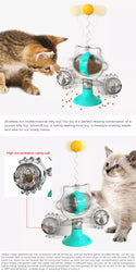 Leaking food Ball Carousel cat toy