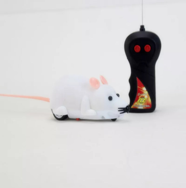 Remote controlled mouse cat toy