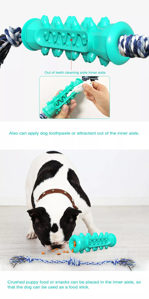 Chew toy with cotton rope
