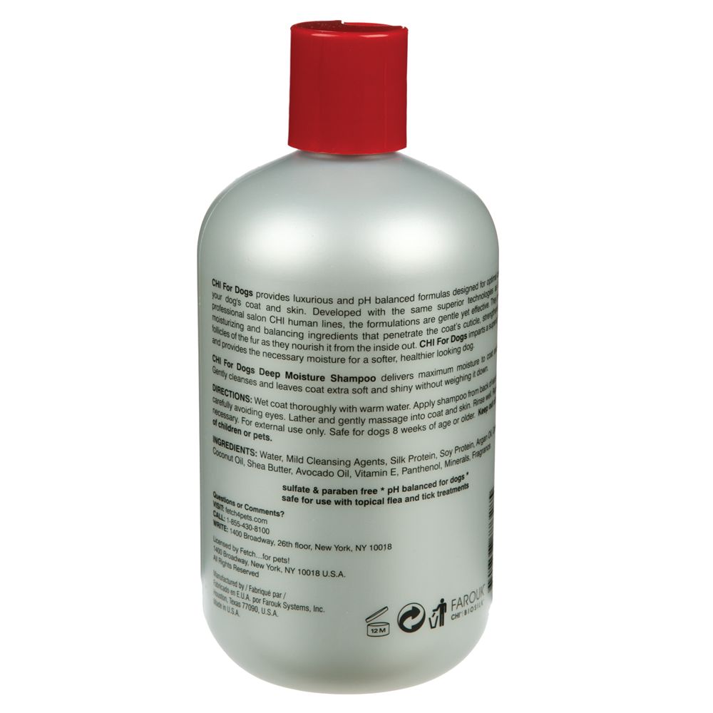 CHI DEEP MOISTURE SHAMPOO FOR DOGS FCH