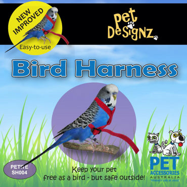 Pet Designz Bird Harness SH004-5-6-7