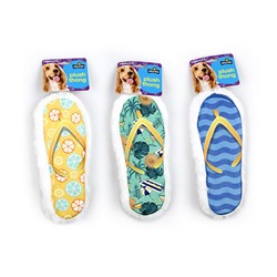 Dog Toy Plush Flip-flop 23cm Squeaky toy