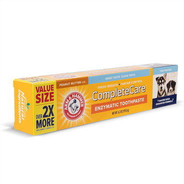 ARM & HAMMER Complete Care Puppy Boxed Toothpaste in Peanut Butter Flavor - Value Size 6.2oz