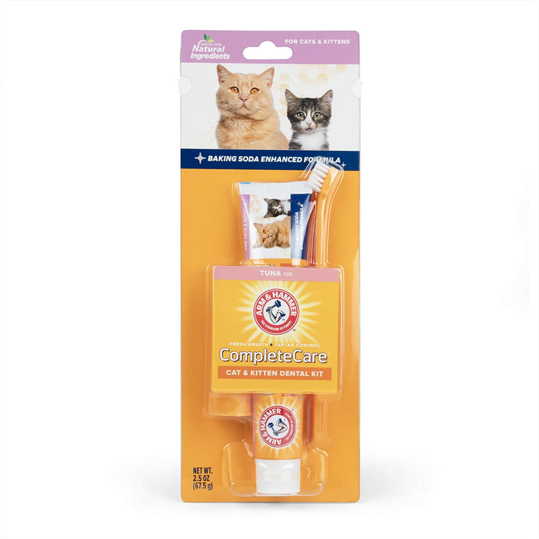 Arm & Hammer for Pets Complete Care Cat & Kitten Dental Kit