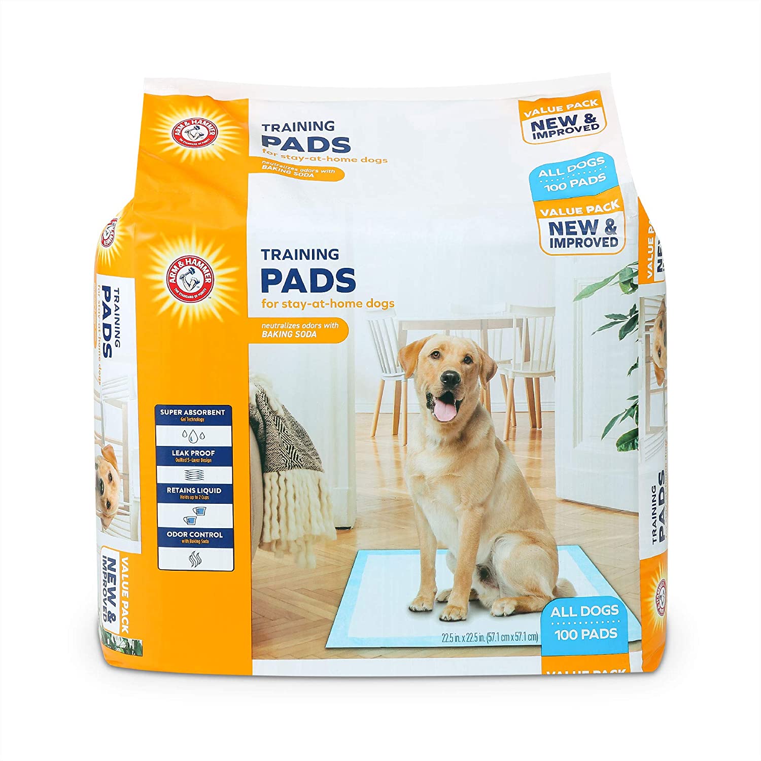 ARM & HAMMER DOG PADS FOR STAY AT HOME