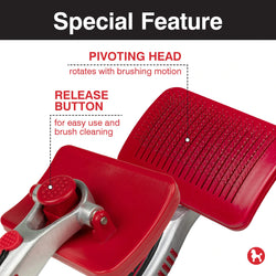 CHI Soft Pivoting Slicker Brush - Small Size
