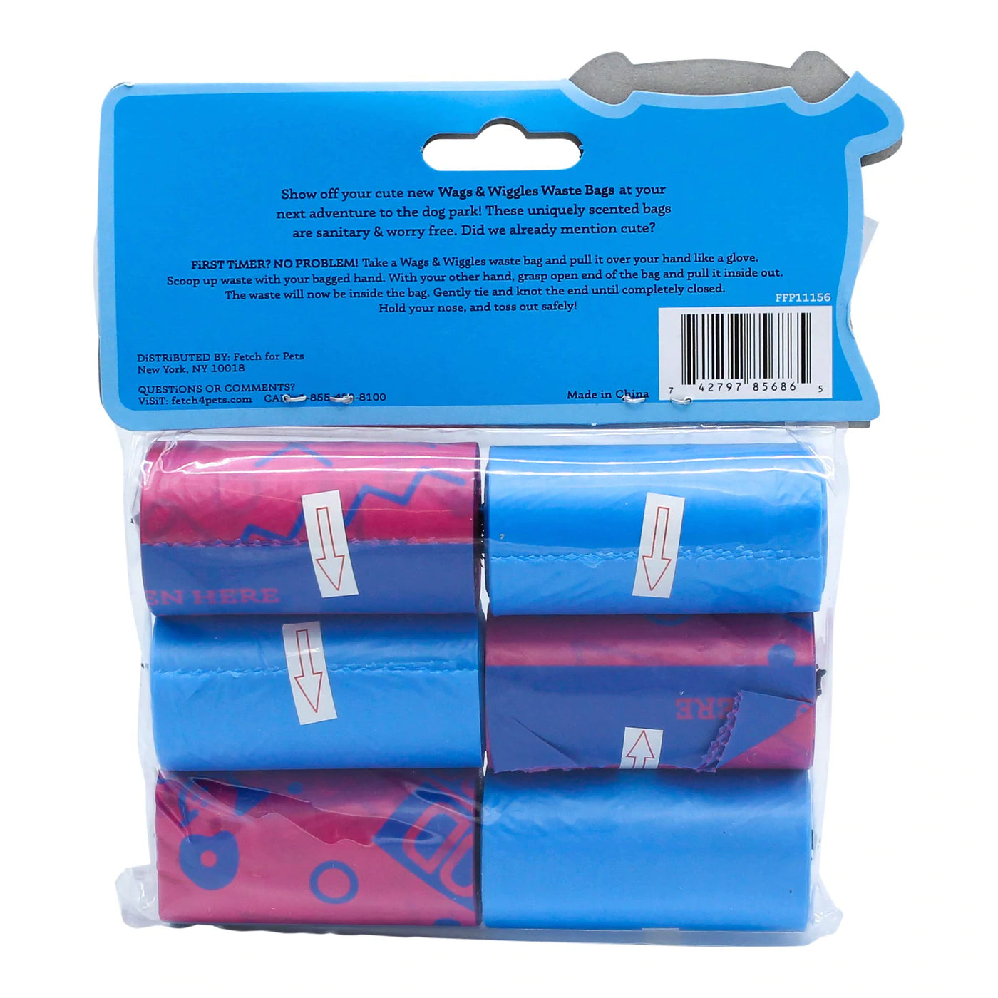 Wags & Wiggles Waste Bags For Dogs 90 Count