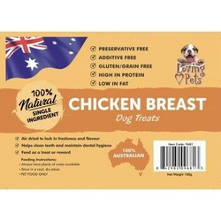 All Natural Aussie Chicken Breast Dog Treat - 100g For Dogs