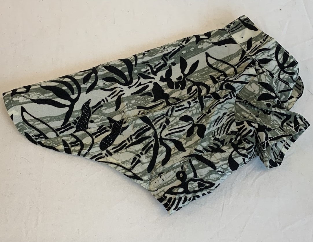 Dogs Togs Funky Bali shirt Black/white