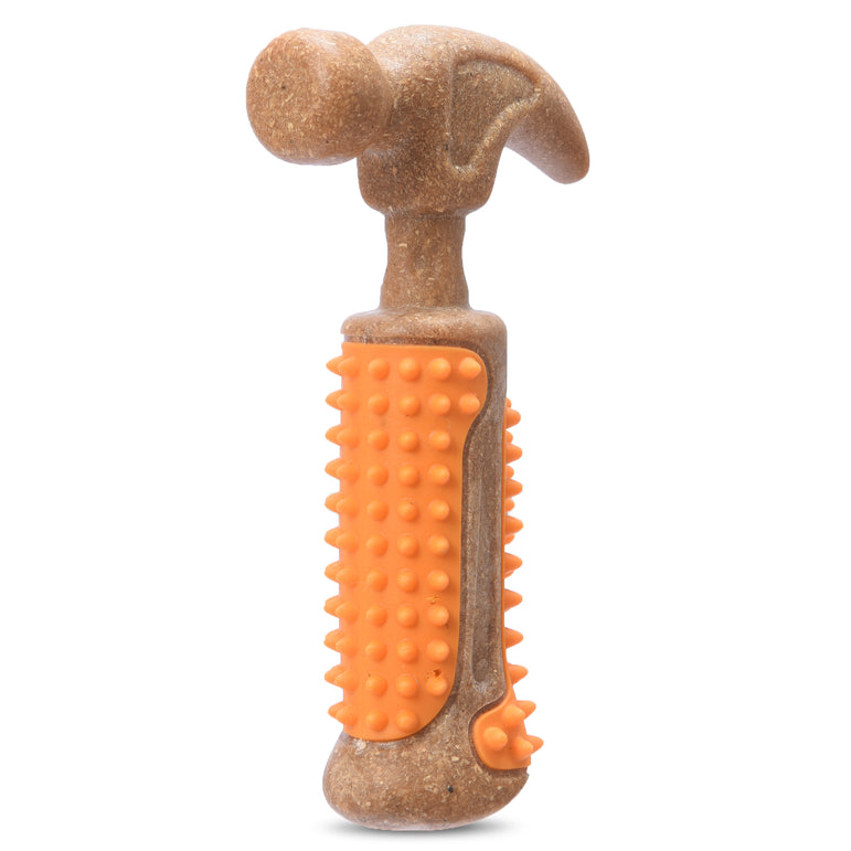 Arm & Hammer: 7" Wood Mix Hammer Dog Toy