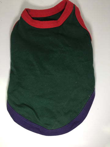 Dogs Togs singlet red/purple