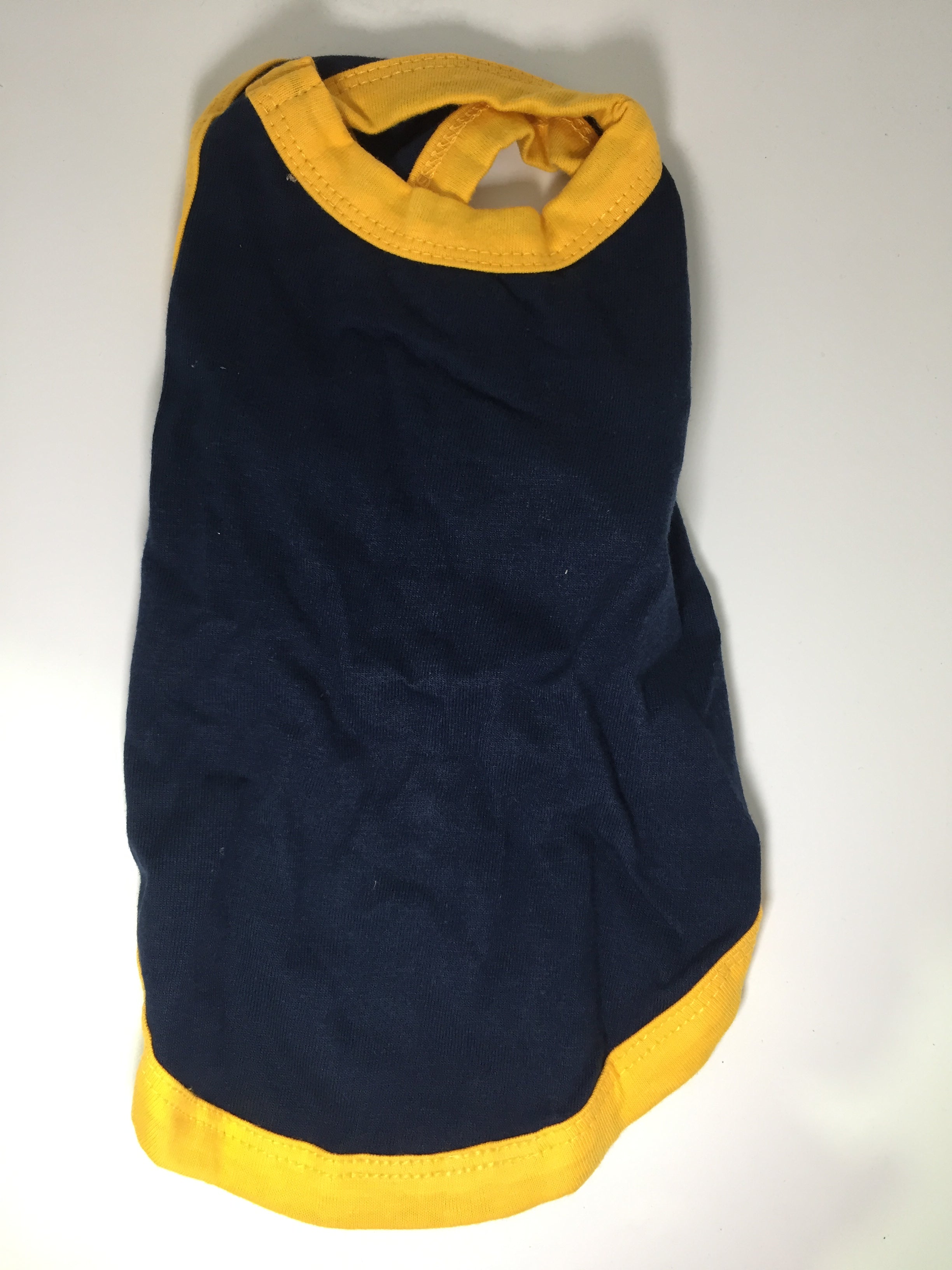 Dogs Togs singlet blue/yellow