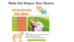 Doggy Diaper/Nappy - Male Blue Denim