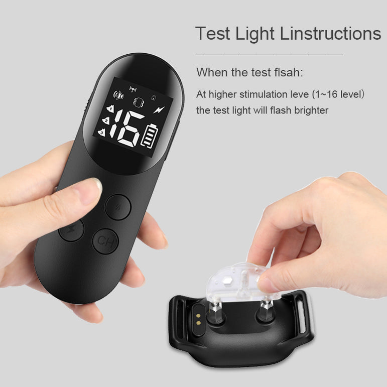 PAA Dog Training Collar with LCD Screen 300 Meter Range