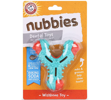Arm & Hammer Nubbies Wishbone Dental Toy for Dogs