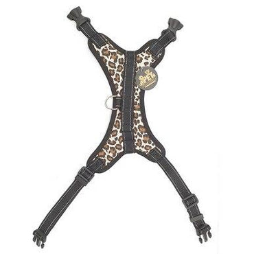 Dog Harness with Handle - LEOPARD