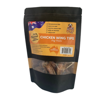 All Natural Aussie Chicken Wing Tips Dog Treat- 200g