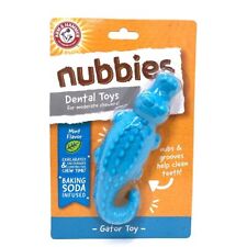 Arm & Hammer For Pets Nubbies Dental Toys Gator Dental Chew Toy for Dogs